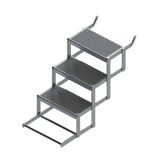 3 step boat pontoon beach ladder